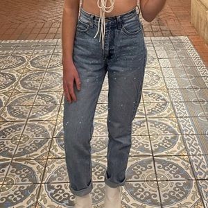 Small Brandy Melville mom jeans